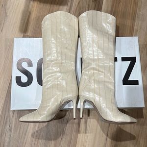 Schutz Maryana Crocodile Egg Shell (NEW)